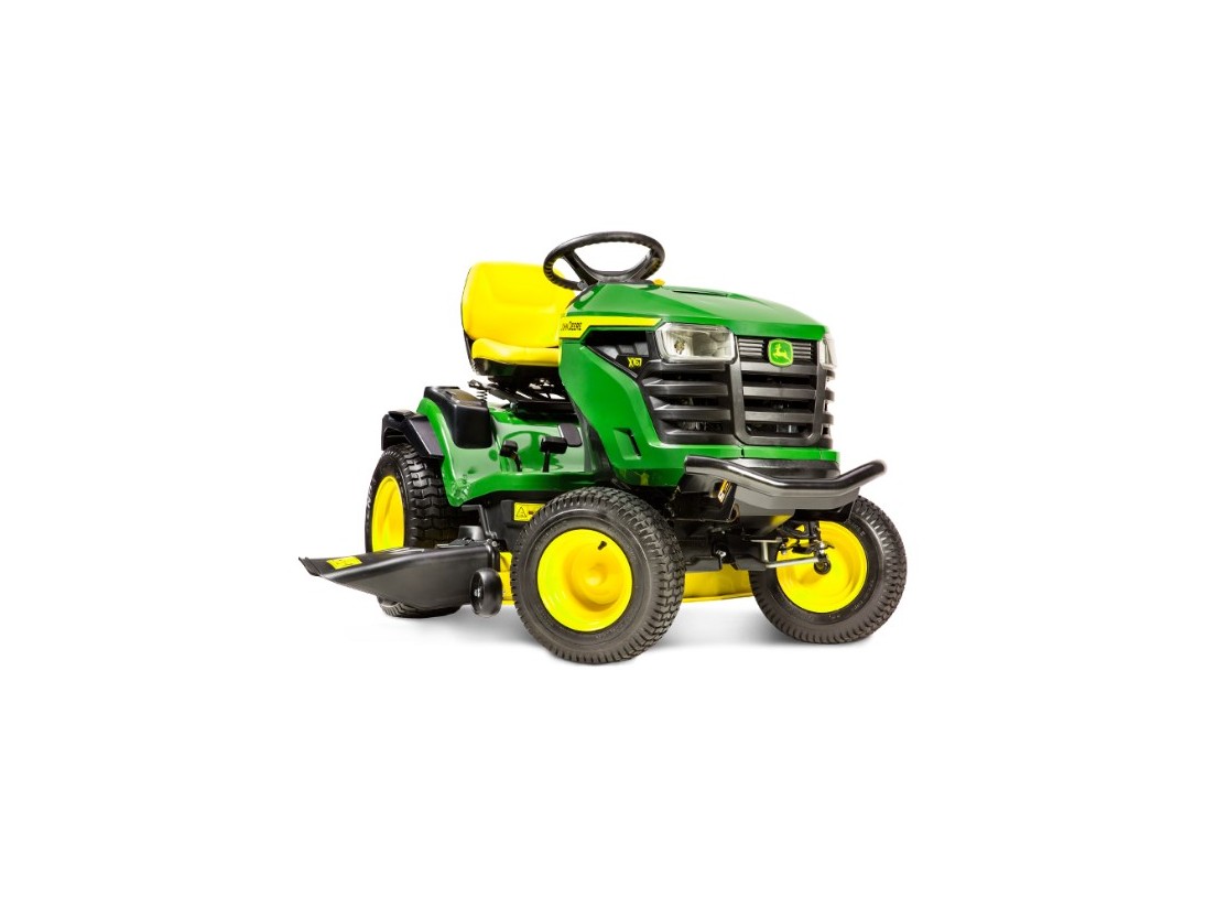 Autoportée JOHN DEERE X167 de face Autoportée JOHN DEERE X167 de face