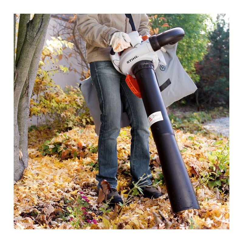 Souffleur/Aspiro-Broyeur Thermique Stihl SH 86 - Léger Et Maniable - Avec Sac Et Sangle - 27.2 Cm3